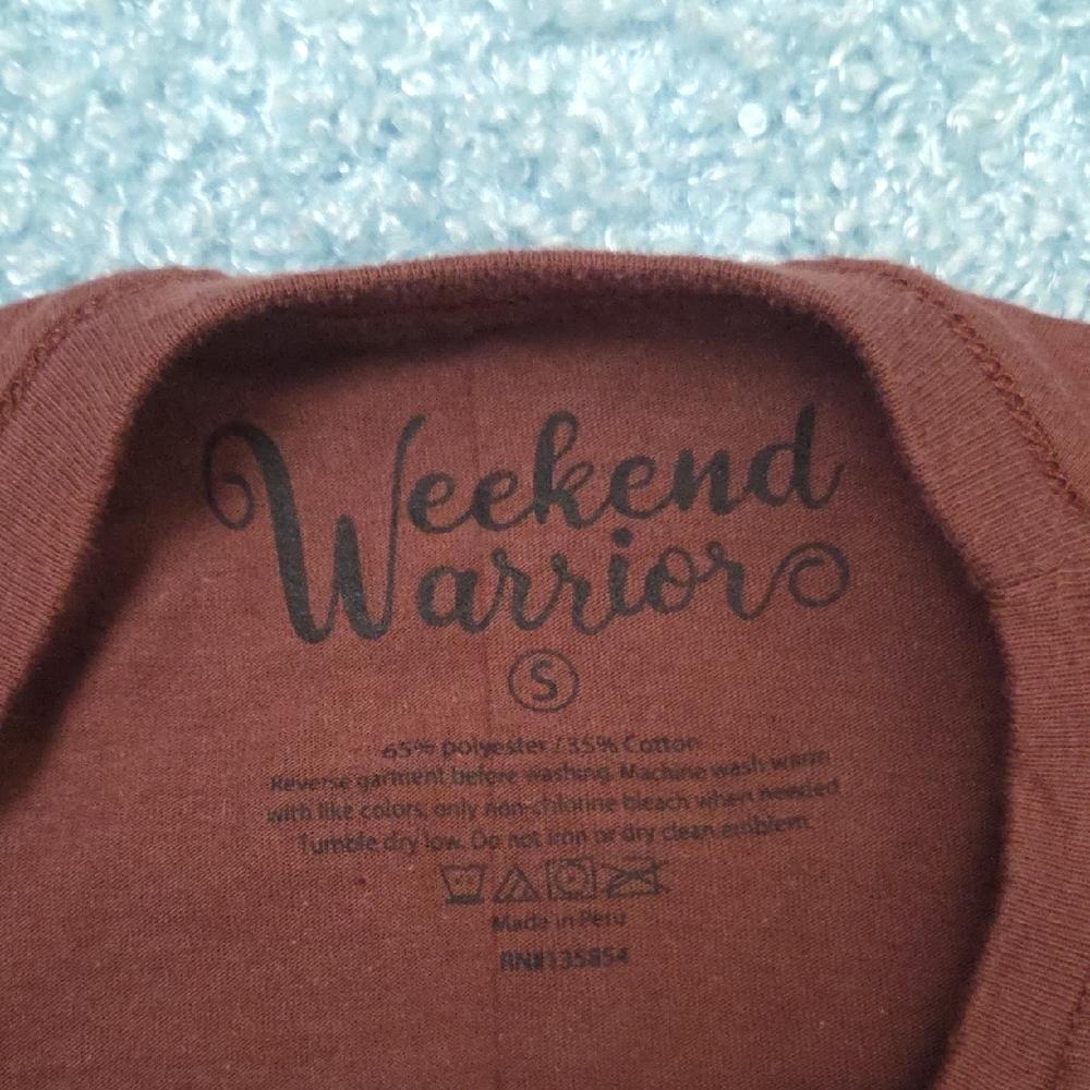 Stay Calm Graphic T-Shirt - Brown - Picture 5 of 5